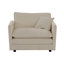 Canapé moderne, canapé modulaire à assise très profonde 3 pièces pour salon, canapé surdimensionné, canapé 3 places, causeuse et canapé simple, chenille beige