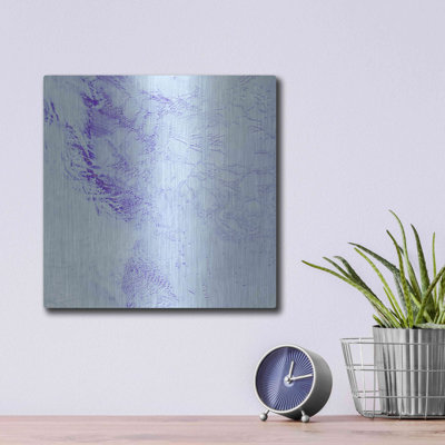 Art mural en métal Brayden Studio® «Earth as Art: Robinson Glacier»
