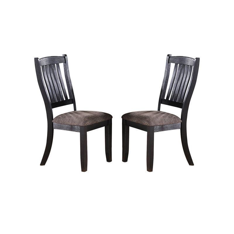 Chaises d'appoint rembourrées (ensemble de 2)
