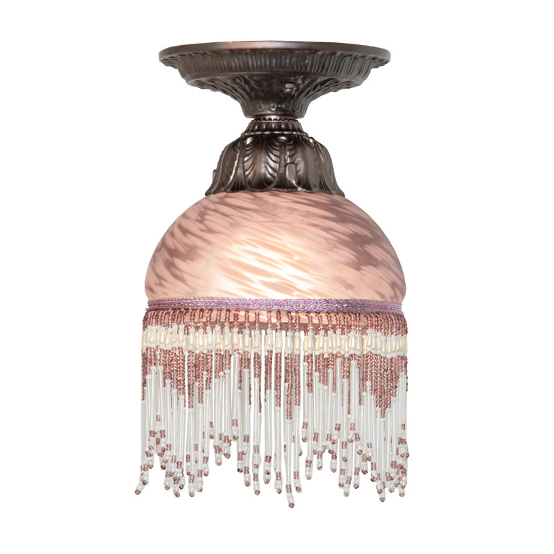 Plafonnier encastré de 6 po de largeur, Rose