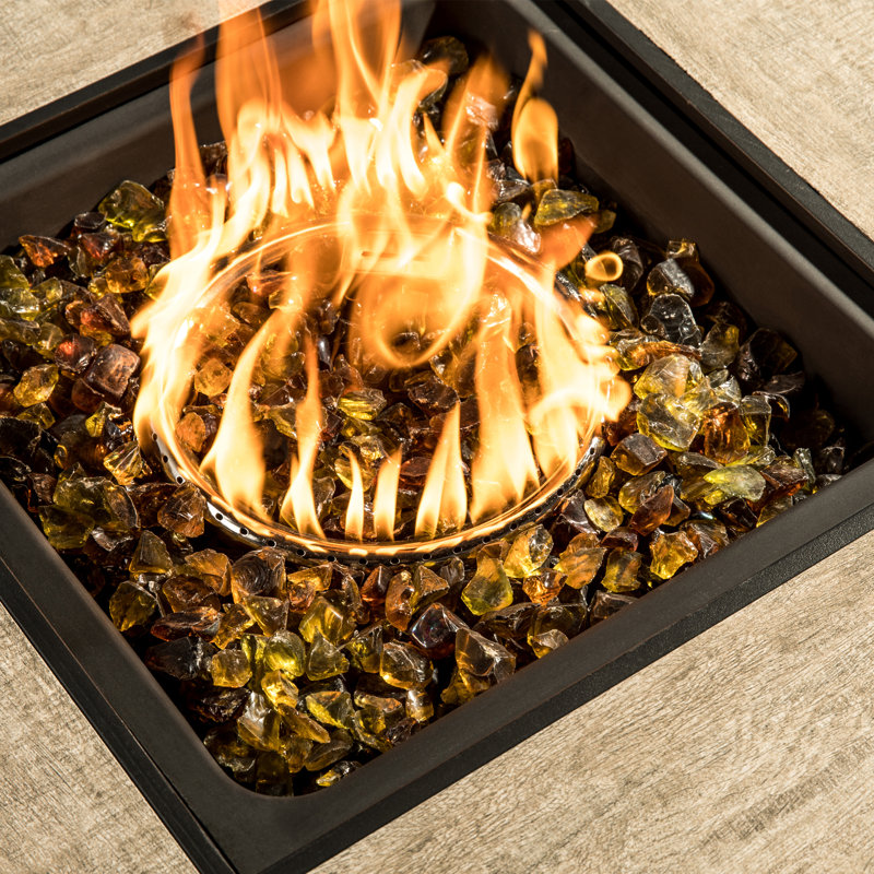 4kg Yellow Fire Glass