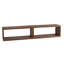 Ahlers Teak Solid Wood Floating Shelf-167212135