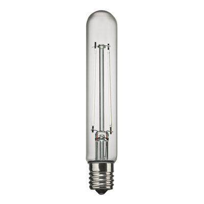 Ampoule de style Edison à DEL E6 de 4 W à 2700 K avec lumière blanche T6.5 de Visual Comfort & Co.