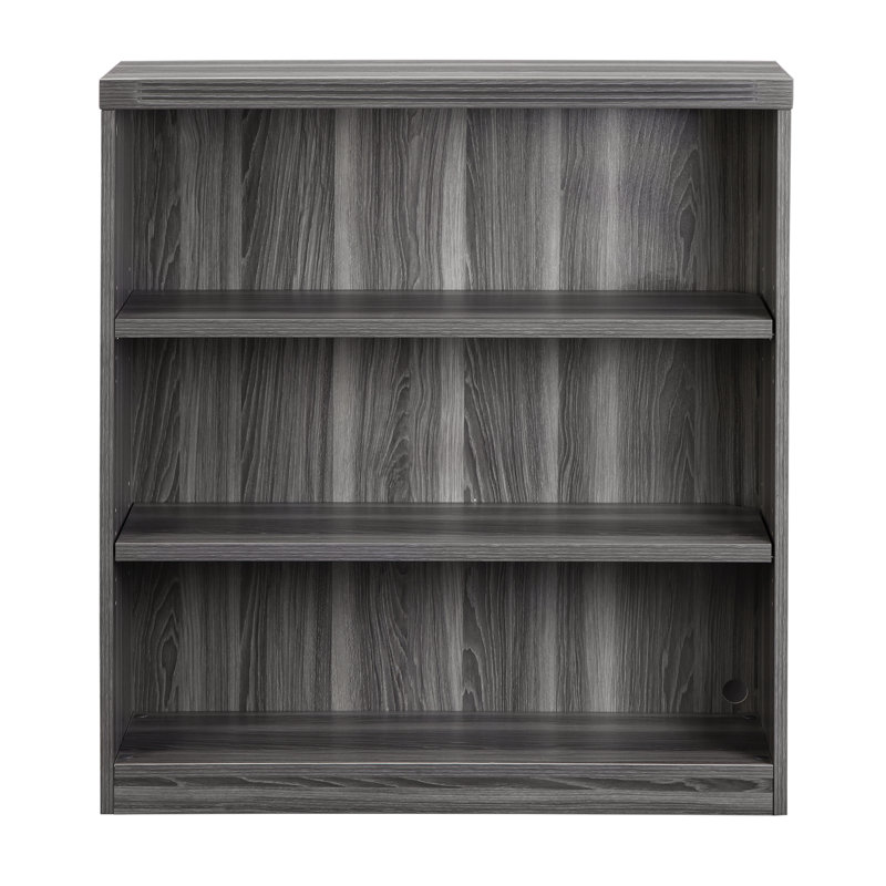 Aberdeen Standard Bookcase, Gray Steel