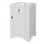 Meuble-lavabo de 20 pouces avec lavabo en céramique, porte à fermeture douce, tablette réglable et support de rangement fixé à la porte - idéal pour les petites salles de bain-2104266316