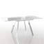 Tullia Extendable Metal Base Dining Table