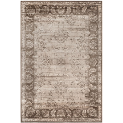 Vintage Viscose Pile Oriental Rug