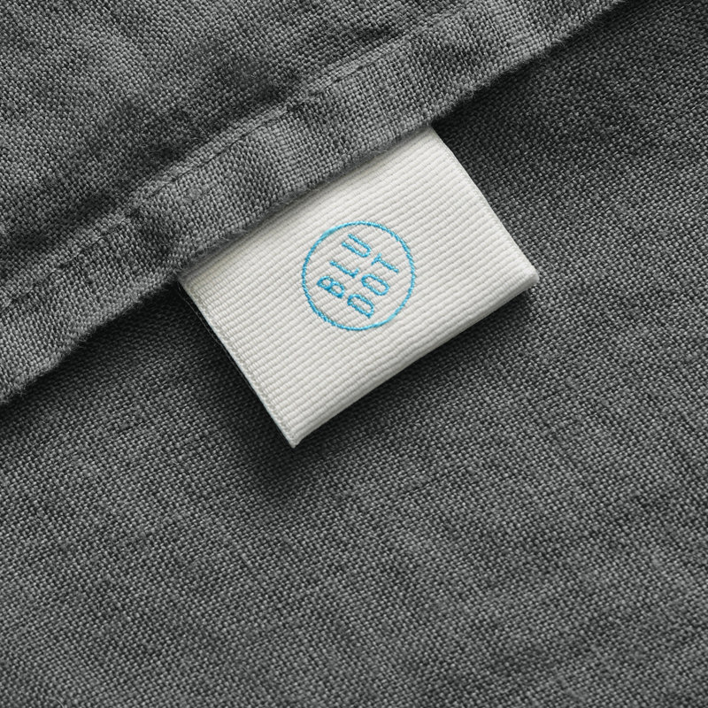 Sheet Set, Full Sheet Set + 2 Pillowcases, Charcoal