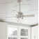 44" Pelston 4 - Blade Standard Ceiling Fan with Pull Chain and Light Kit Included