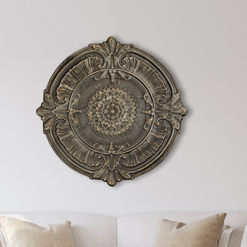 Traditional Plants & Flowers Wall Decor on Metal