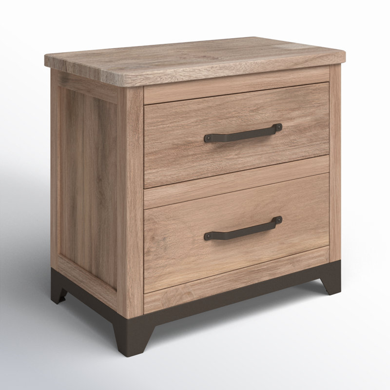 Table de chevet 2 tiroirs Essa