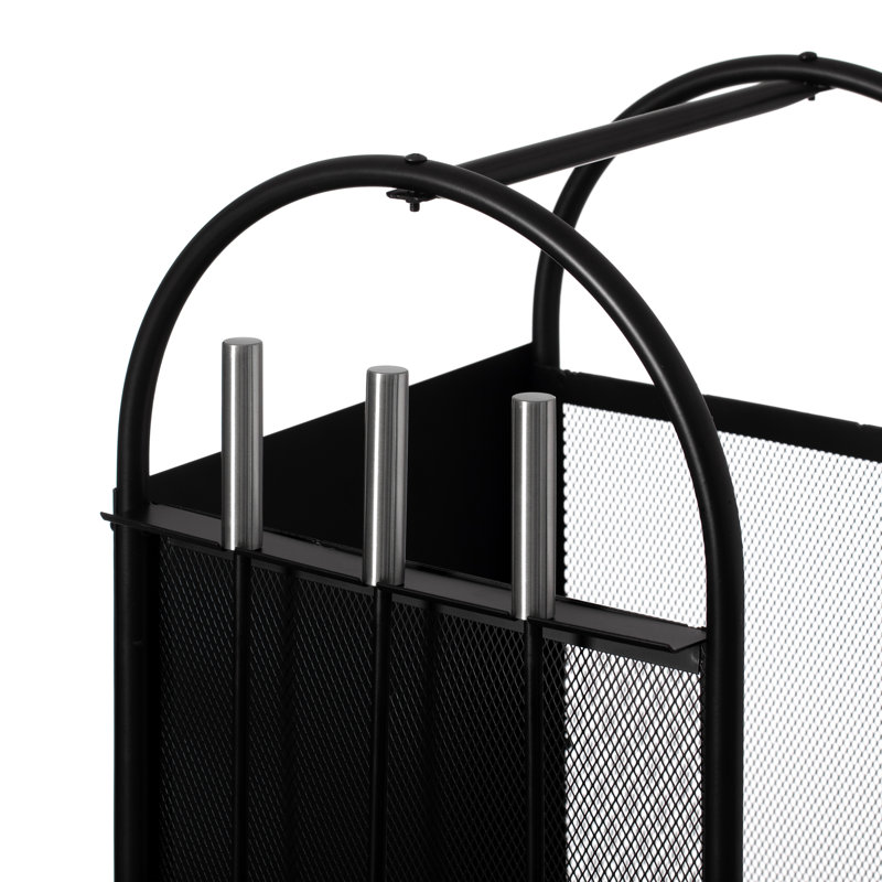 17.25'' W Metal Log Rack