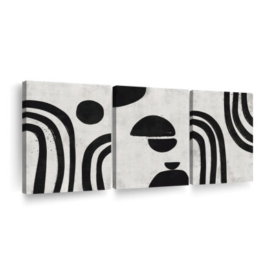 Impression sur toile simple et abstraite