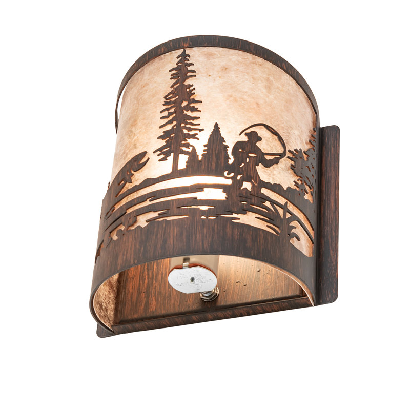 1 - Light Flush Mounted Sconce