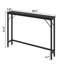 Table de canapé étroite 5,9 po, console Skinny avec rangement, table de canapé mince derrière le salon, le vestibule, le couloir, le vestibule - noir-1832728940-1832728936-1832728942