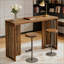 Table de cuisine rustique, table basse en bois, table de salle à manger rectangulaire