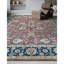 Tapis rouge noué à la main de haute qualité