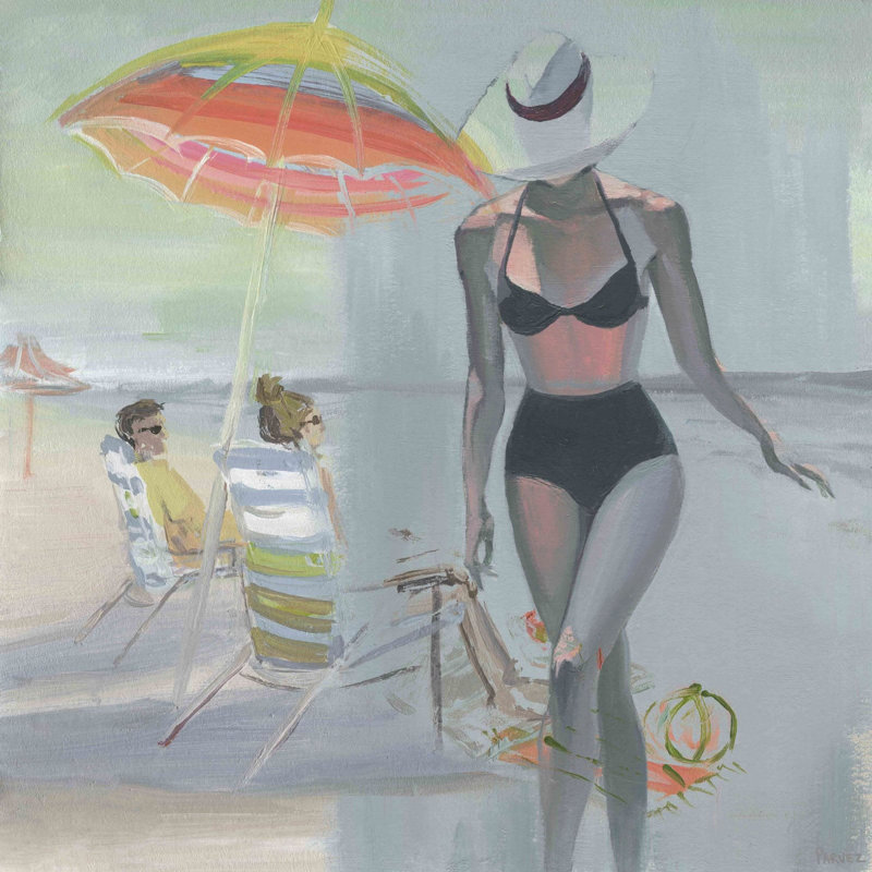 Parvez Taj - Wrapped Canvas Painting, 45cm H x 45cm W