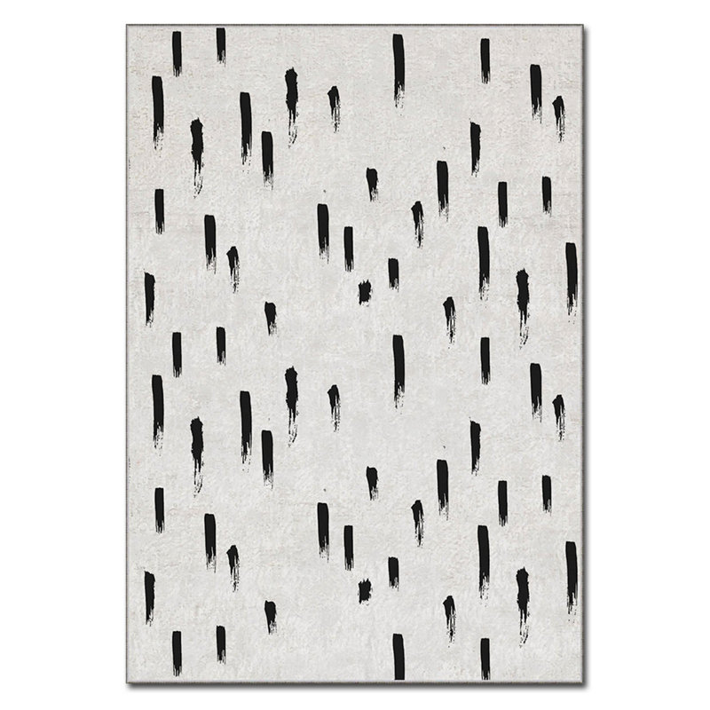Luxurious Velvet Area Rug, 4.6 x 7.2 Feet | 100% Polyester, 740 g/m² | Non-Slip Felt Dot Underside, Machine Washable | Digital Print Design, Easy to Clean, Perfect for Living Room & Bedroom Décor