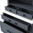 Gray Kitchen Pantry With Faux Marble Counter, 83.7Inch Tall, 5 Drawers And Adjustable Shelf For Functional Living High Cabinet Marble, Shelf, Space Efficient Design-2049263997
