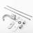 Bathroom Faucet In Brushed Nickel With Single Hole And Handle - Ensuring A Leak- Dependable Operation Offering Stylish Functional Design-121628202