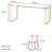 Large Slab Solid Wood Dining Table Set-102027164