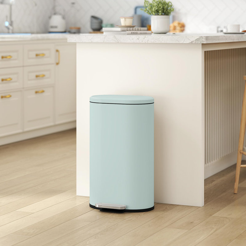 Step On Kitchen Trash Can - 30L, Green