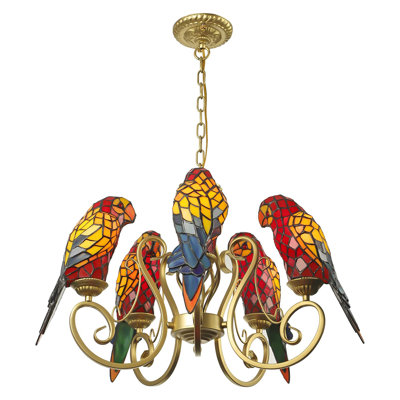 Lockheart 5 - Light Dimmable Classic / Traditional Chandelier