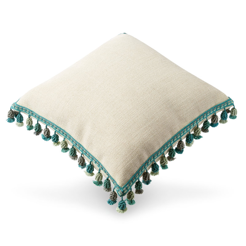 Synthetic Throw Square Pillow Cover & Insert