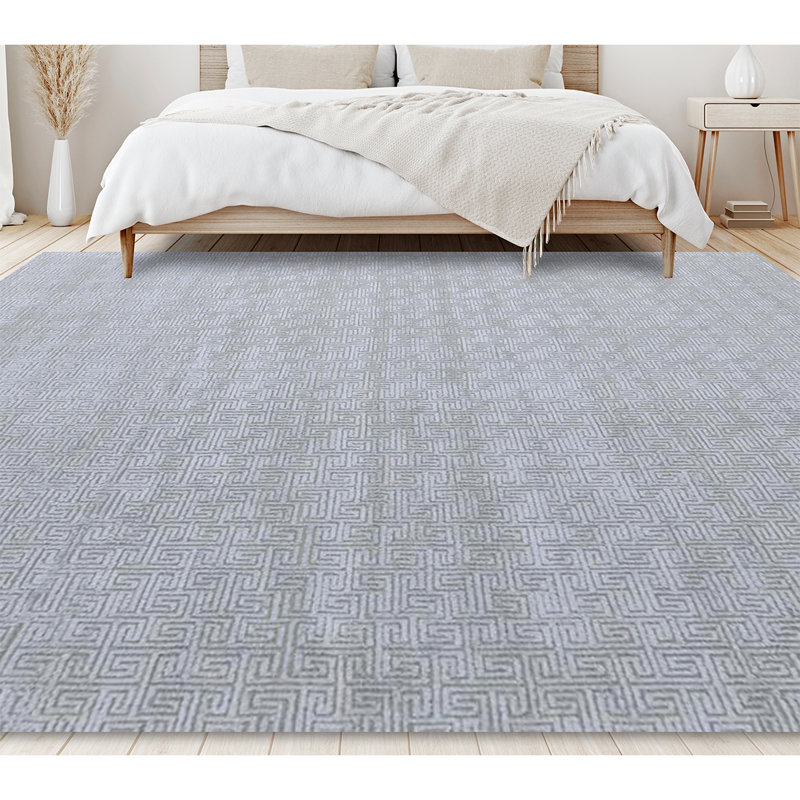 Geometric Area Rug, Rectangle 9' x 12'