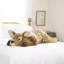 Fuzzy Spotted Fawn Body Pillow