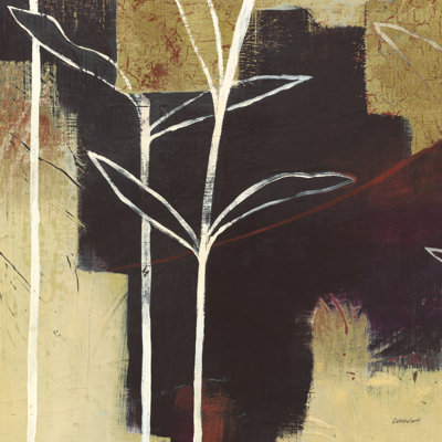 " Sun Stems Tile III " by Kathrine Lovell Painting Print