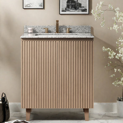 Freestanding Standard With Granite Top