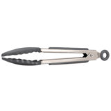 Tovolo Stainless Steel Handled Mini Turner Tongs For Cooking And Food Prep