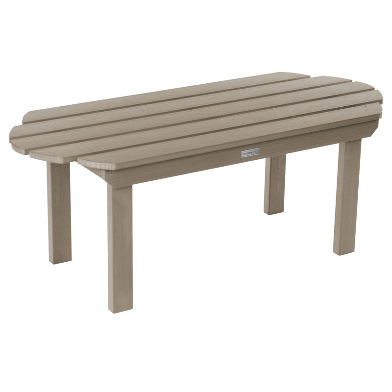 Table basse Anette, Brun bois