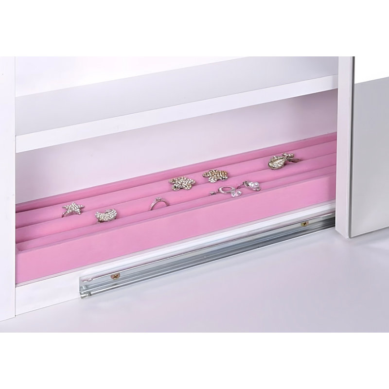 Makalynn Vanity, White