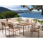 Stanek Stacking Patio Dining Armchair with Cushion