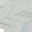 Glacier 1.2 in. x 3.5 in. Herringbone Glossy Tile-60564651