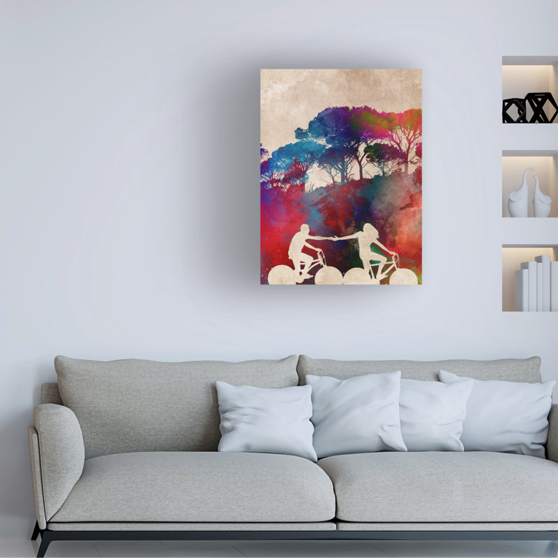 Œuvre d'art sur toile bolologique Justyna Jaszke, H 14 po x l 19 po