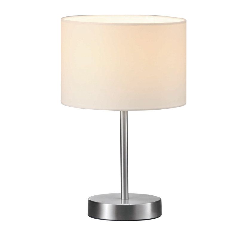 Berger Metal Table Lamp, White