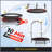 40Inch Foldable Trampoline With Handle-Premium-Elastic -Black