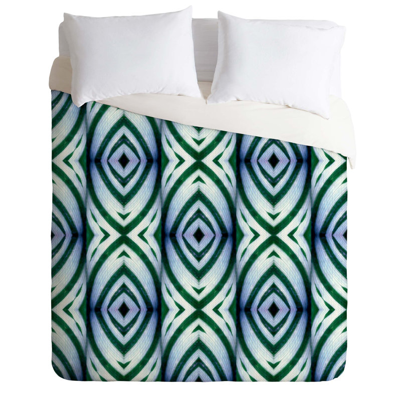 Ensemble de housse de couette maranta, Housse de couette pour grand lit et 2 taies décor