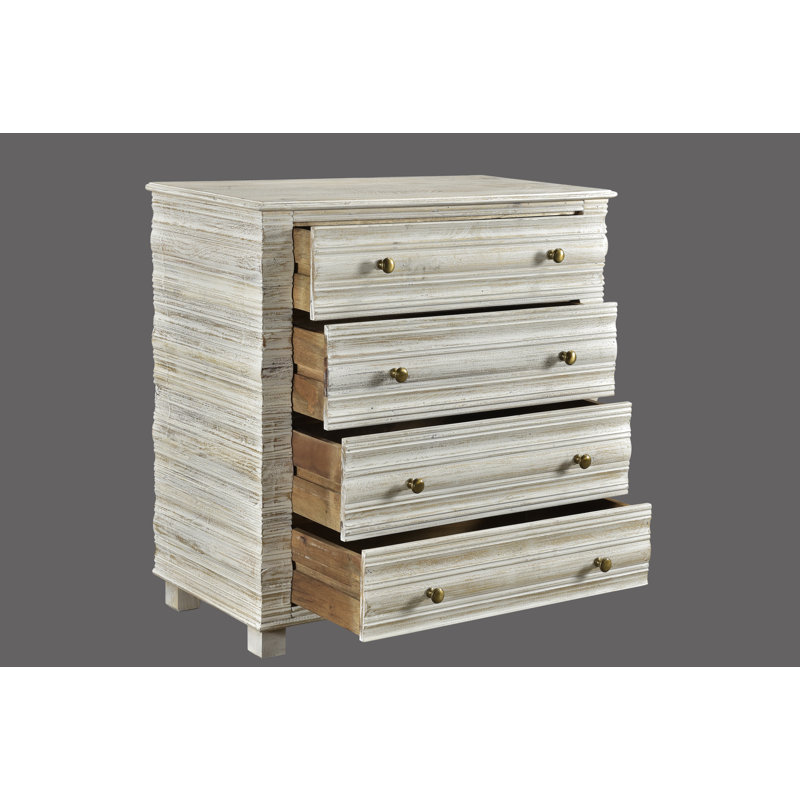 Endsley 36'' W Solid Wood Nightstand