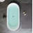 63'' x 29.5'' Soaking Acrylic Bathtub-98915206