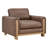 Adika 43.3'' Genuine Leather Armchair