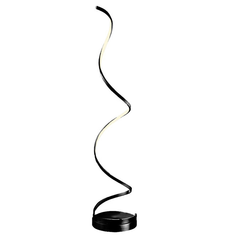 Taquan 63" LED Dimmable Novelty Floor Lamp, Black