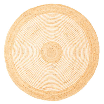 Palas Denizli Tan Rug 3'11" x 3'11"
