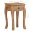 Table de chevet avec tiroir et table de chevet en bois de manguier massif-1999480400