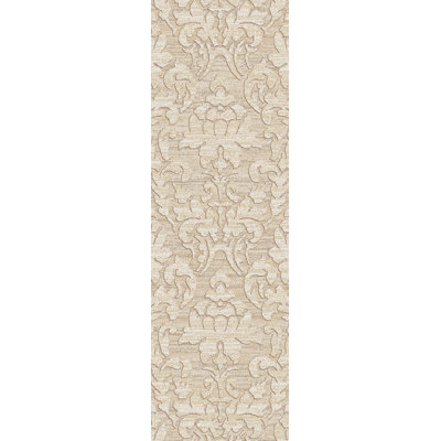 Tapis ivoire en jute noué à la main Limewood