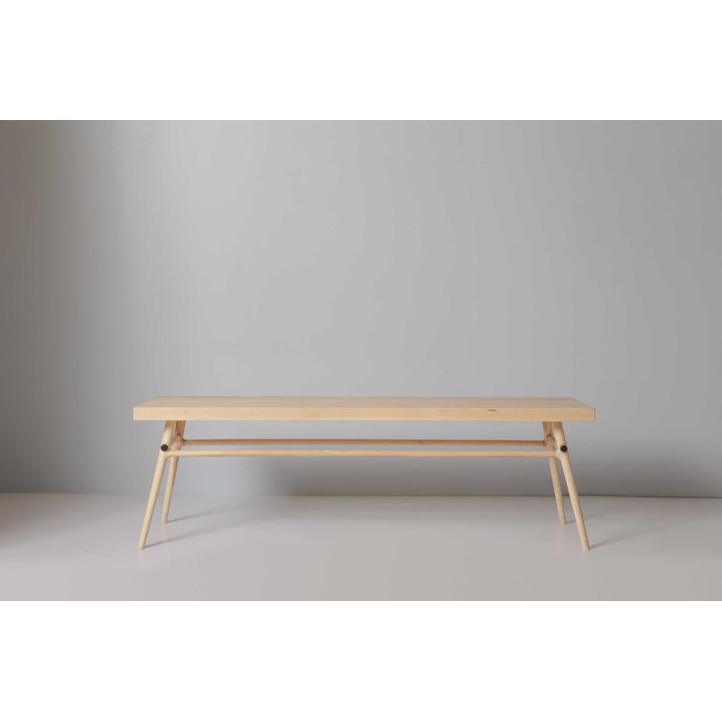 Bough Solid Wood Dining Bench, 18" H x 60" W x 15" D